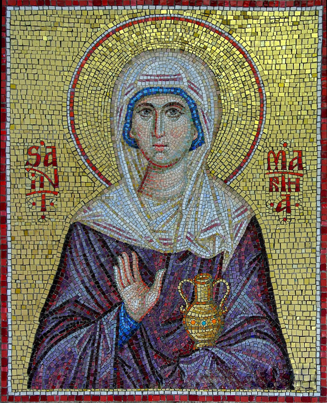 Saint Martha the Evangelist: A Mosaic of Faith