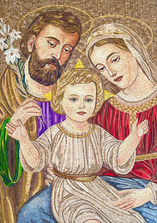 The Last Supper Mosaic with Twelve Apostles