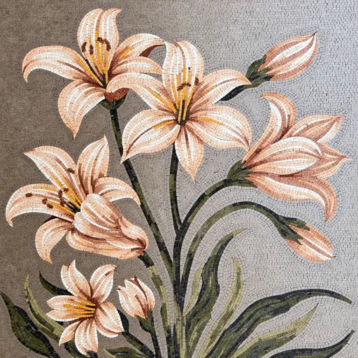 Exquisite Flower Mosaic Art: Bringing the Outdoors In | Flower Mosaics | iMosaicArt