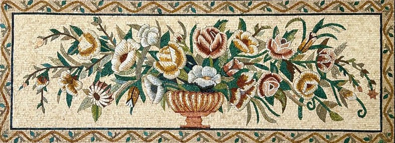 Sun-Kissed Yellow Sunflower Mosaic