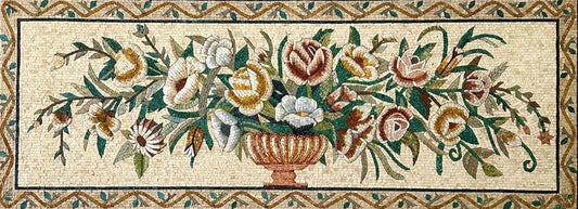 Sun-Kissed Yellow Sunflower Mosaic