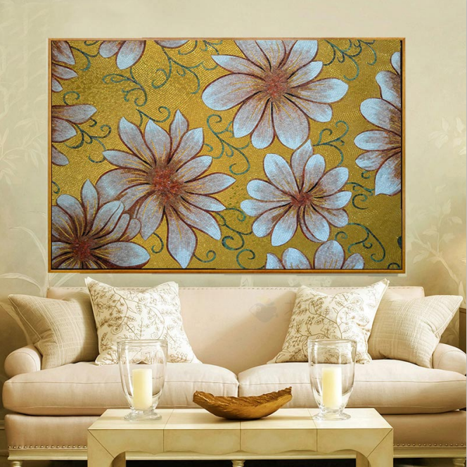 Mosaic art for living rooms