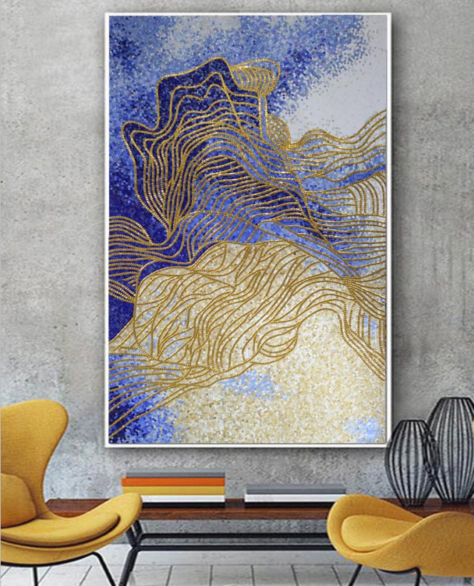 Geometric mosaic design
