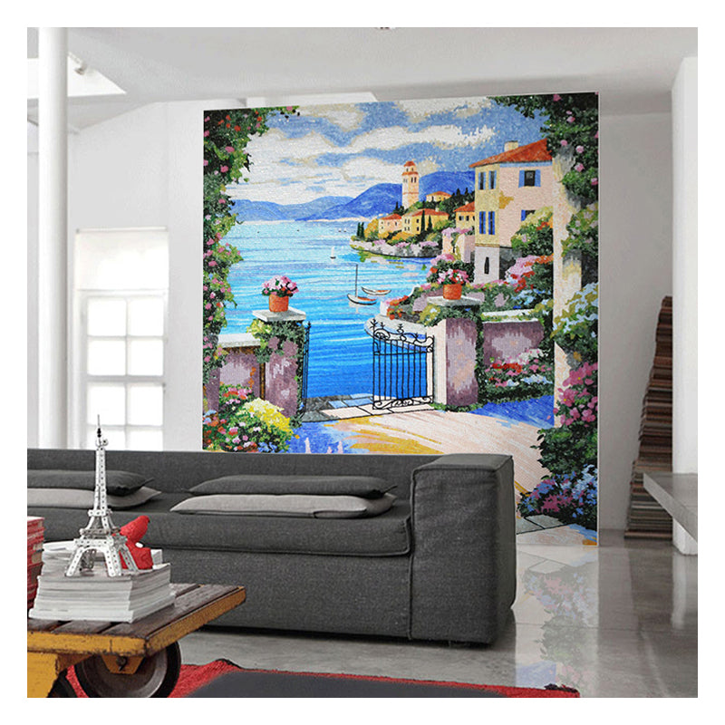 Handmade mosaic art piece