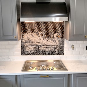 Artisan kitchen mosaic