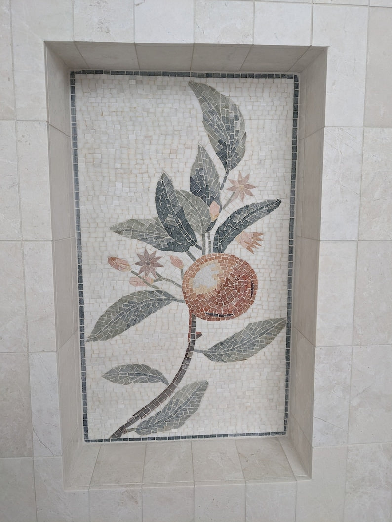 Unique kitchen tile design