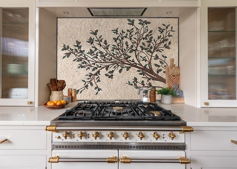Decorative kitchen mosaic