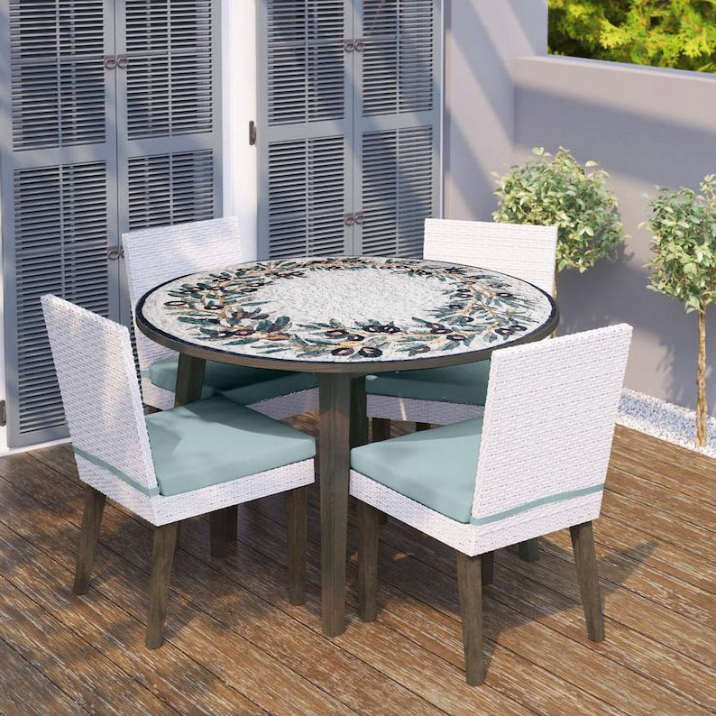 Custom mosaic furniture