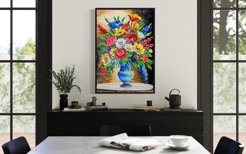 Mosaic art murals