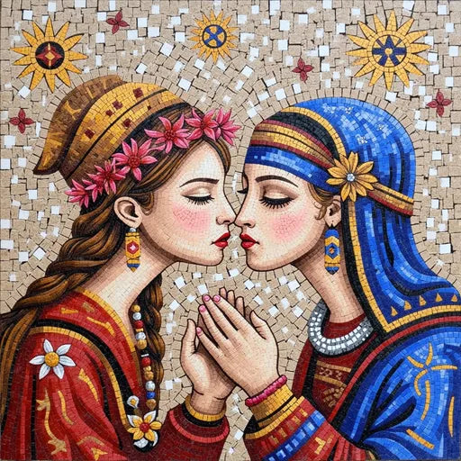 Celebration of Connection: A Mosaic of Unity | Portrait Mosaics | iMosaicArt