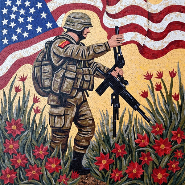 Soldier in the Field of Poppies: A War Hero’s Mosaic