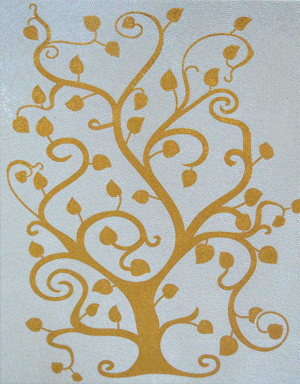 Eternal Elegance: Stained Glass Tree of Life