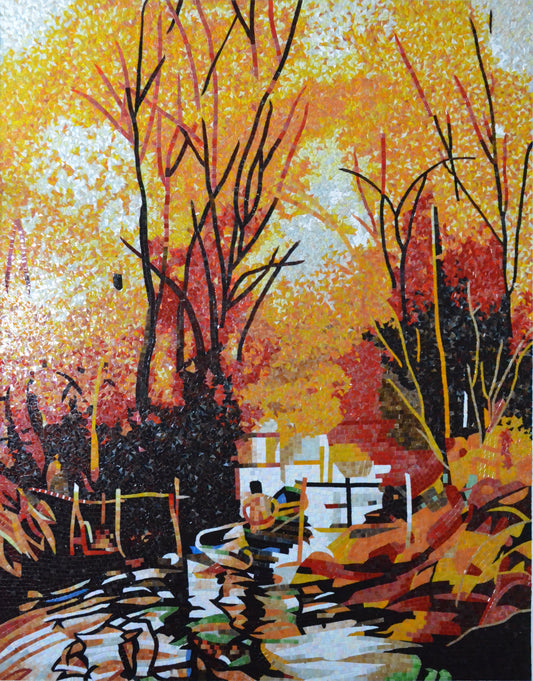 Glorious Fall - Glass Tile Mosaics