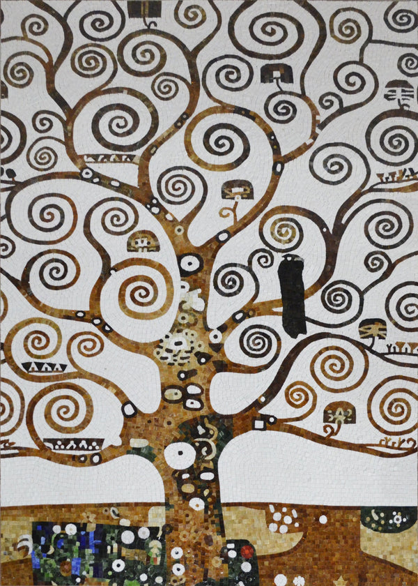 Gustav's Enchanted Tree: Mosaic Tree of Life