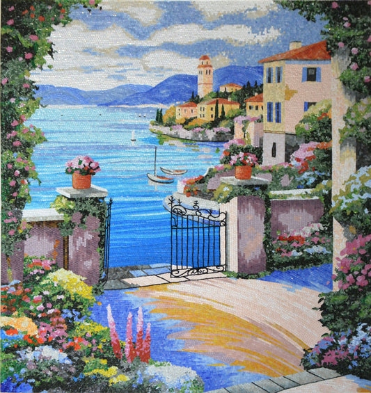 Mosaic Sea View - Unique Floral View