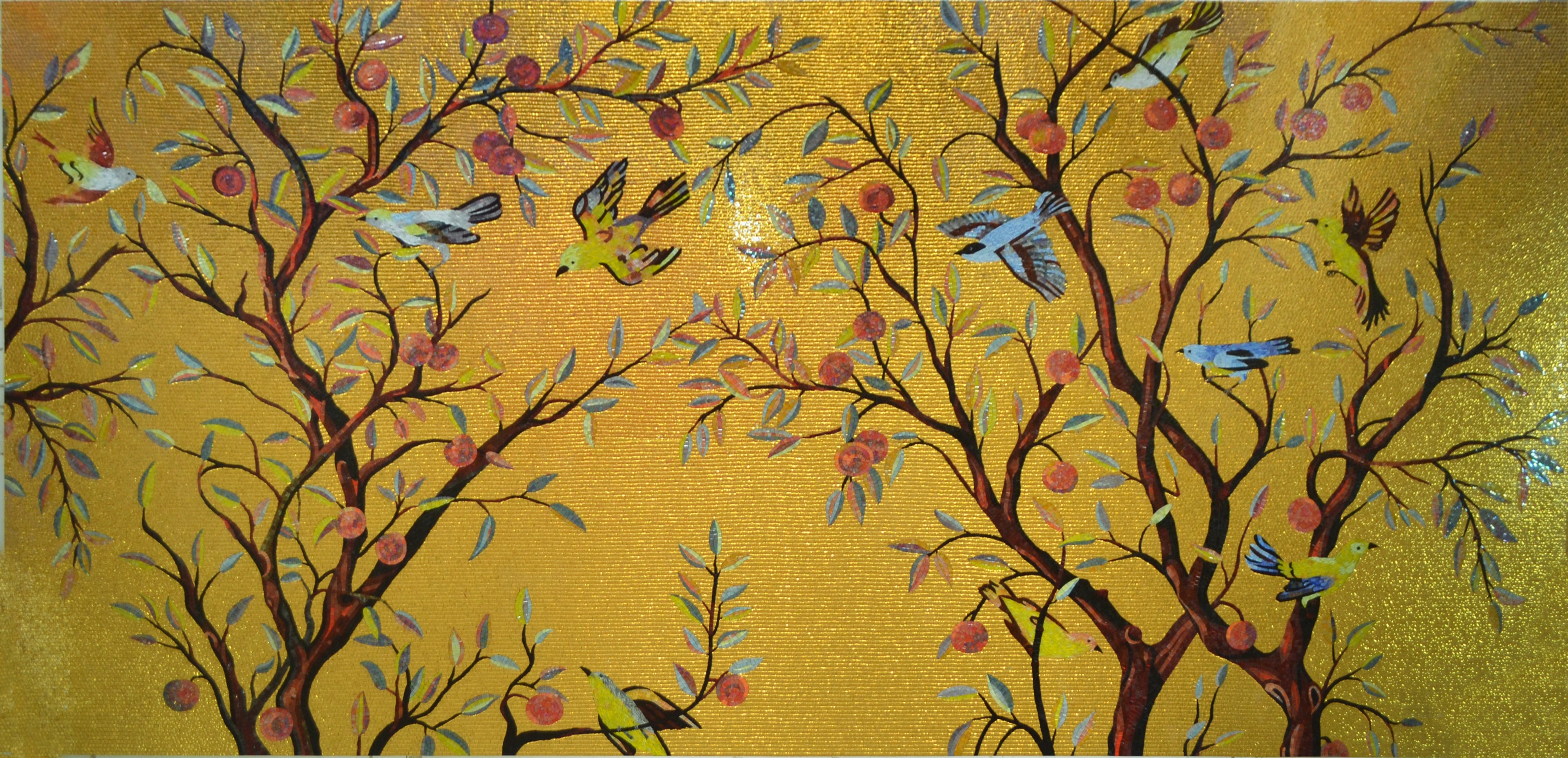 Elegance in Glass: Tree Mosaic Art for Nature Lovers
