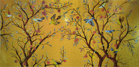Elegance in Glass: Tree Mosaic Art for Nature Lovers