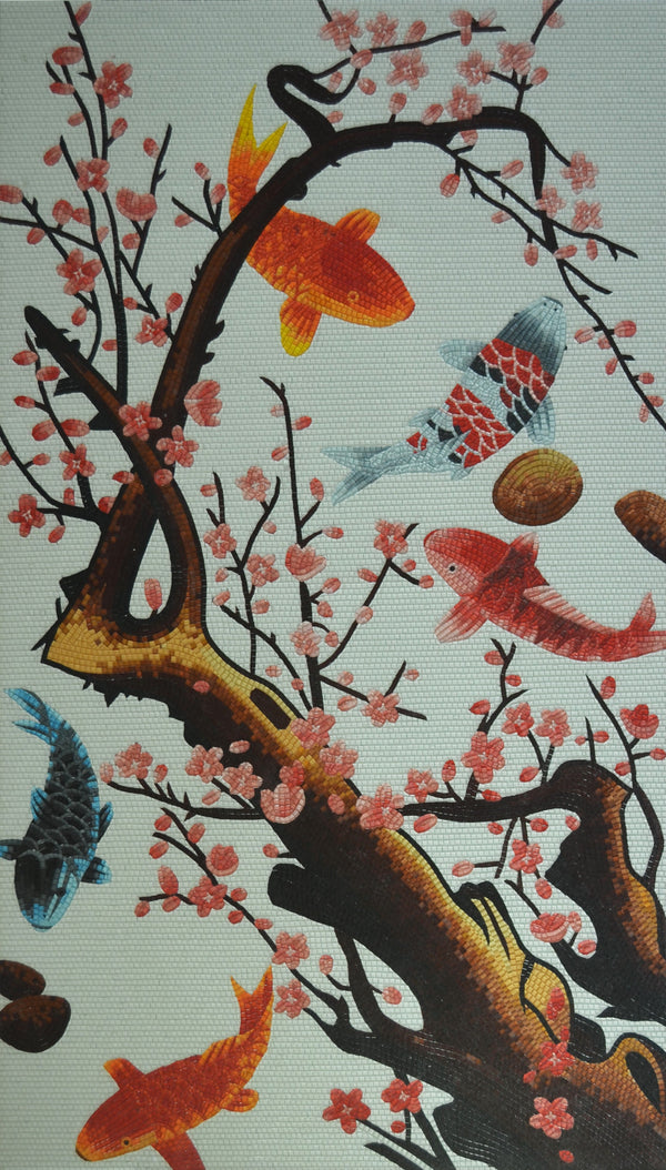Koi Fish Mosaic: A Perfect Gift for Any Occasion
