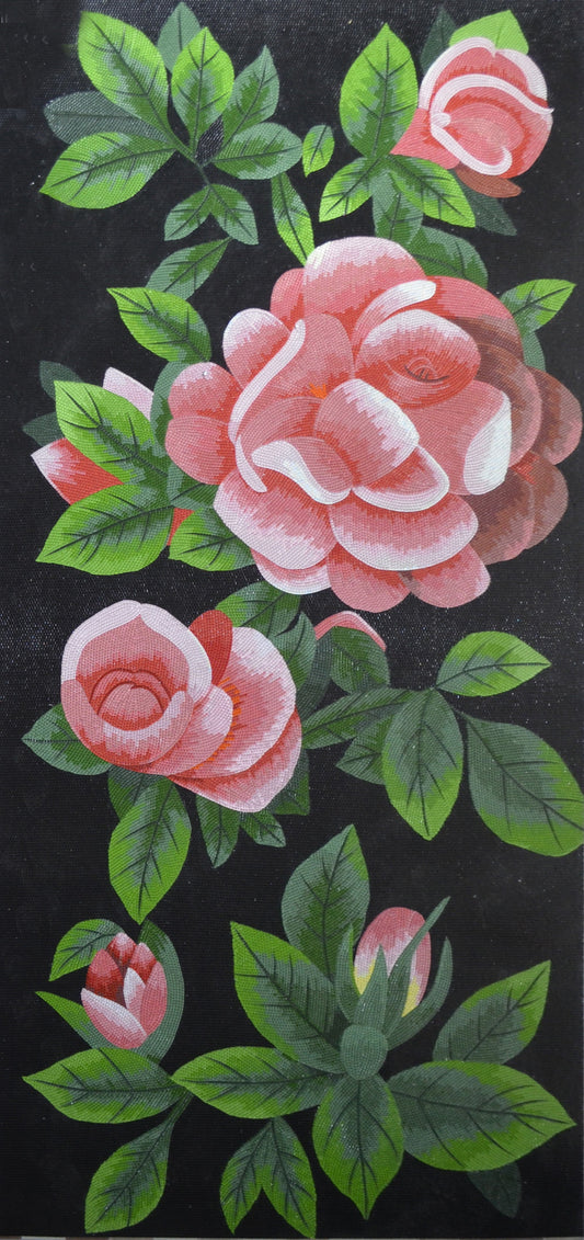 Stunning Glass Mosaic Flower Patterns: Visual Delight