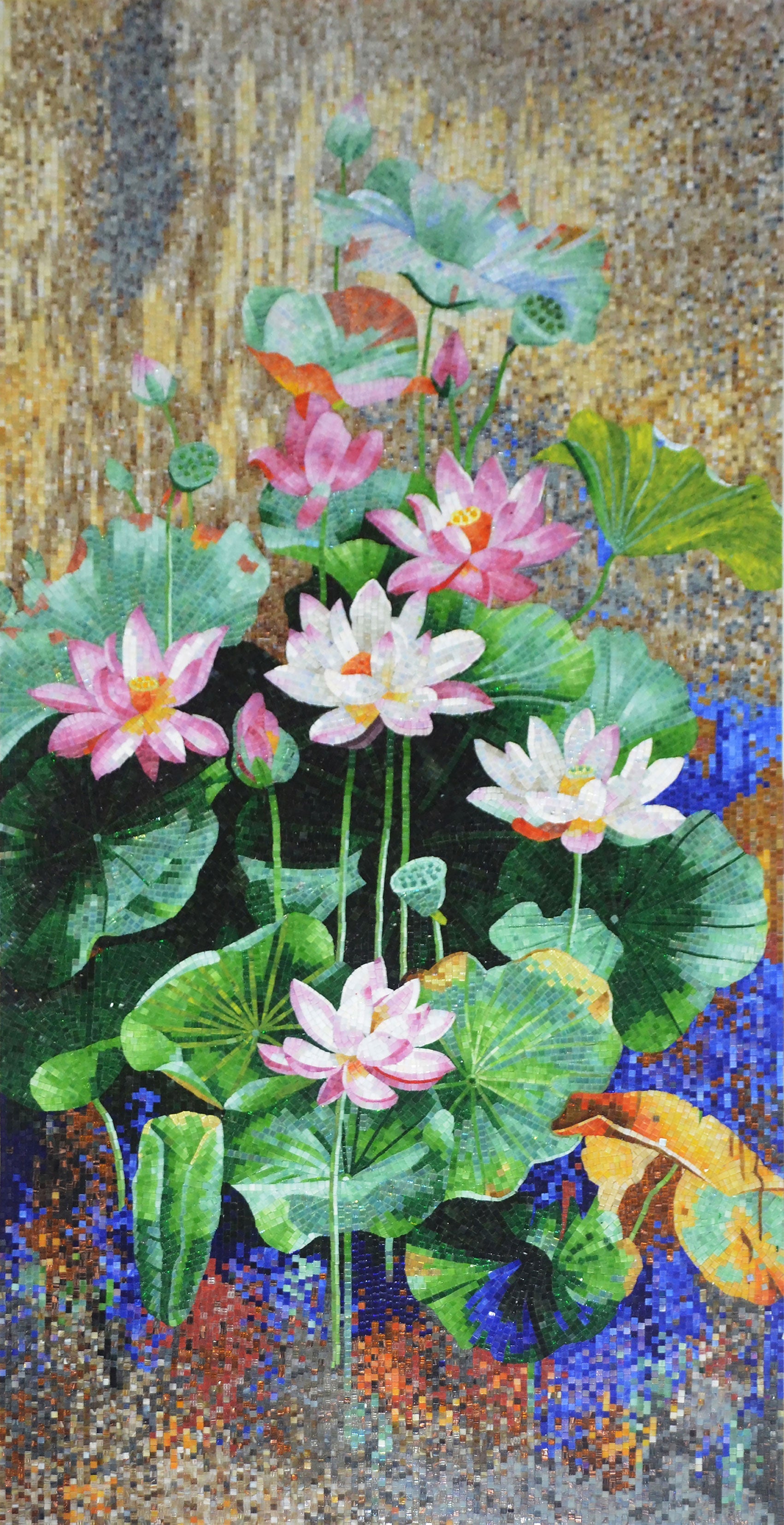 Whispers in Glass: Mosaic Florals Tell a Story