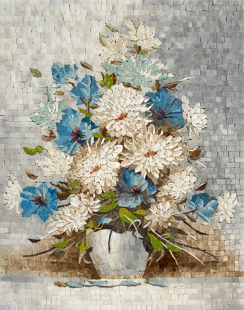 Forever in Bloom: Mosaic Flowers that Never Fade