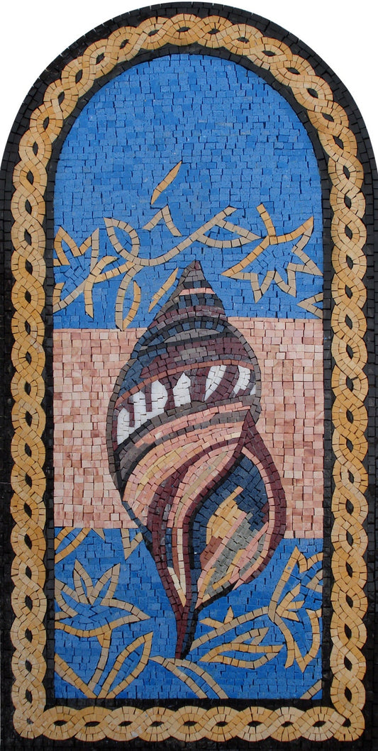 Seashell Natural Mosaic Art