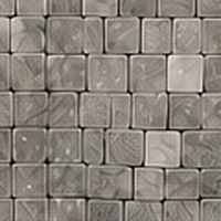 Bardiglio Gray mosaic swatch