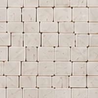 Carrara White mosaic swatch