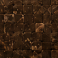 Marron Emperador mosaic swatch