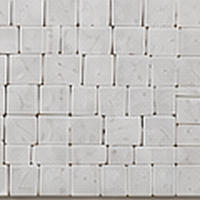 Bianco Carrara mosaic swatch