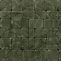 Verde Oliva mosaic swatch